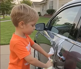 While Cleaning the Car, My 5-Year-Old Asked, Mom, Why Dont We Use Daddys Secret Car?