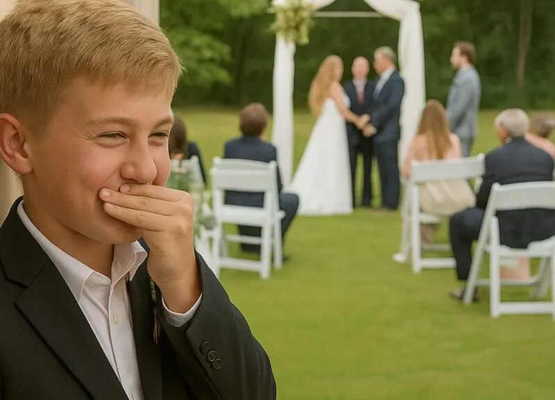 My father left Mom for his mistress—but it was my 12-year-old little brother who stole the show at their wedding