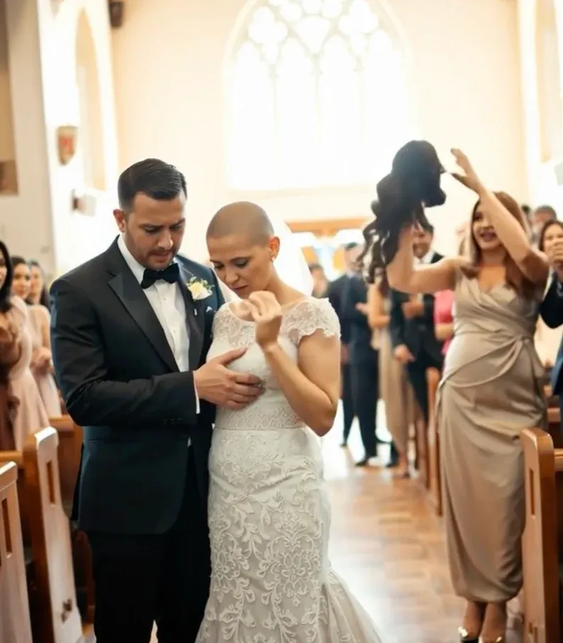 My Mother-in-Law Ripped Off My Wig at My Wedding — But What Happened Next Left Everyone Speechless