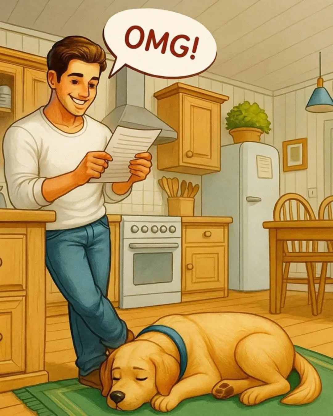 The Old Dog Who Borrowed a Nap