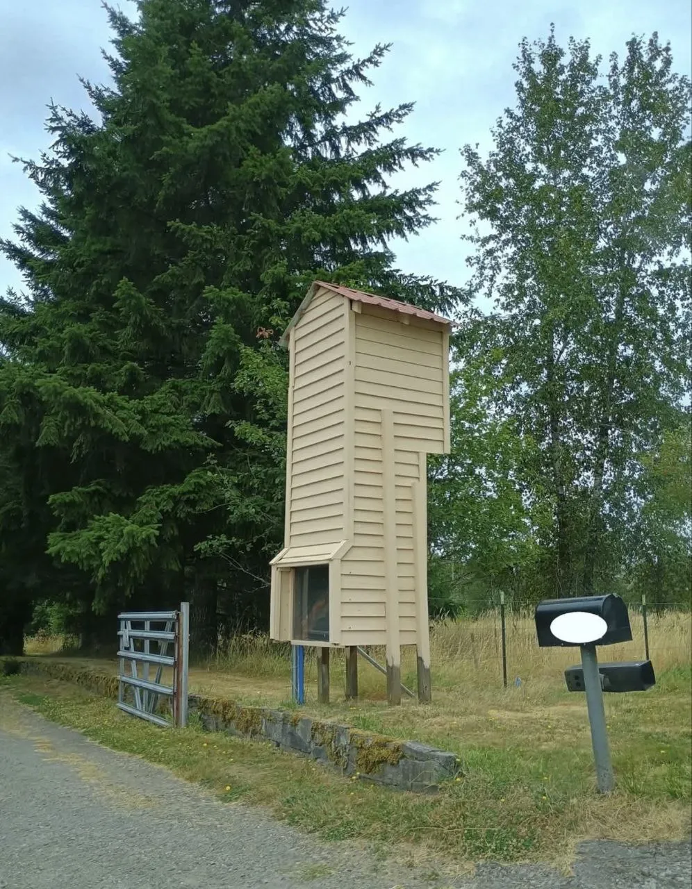The Mystery Tower Beside the Road..
