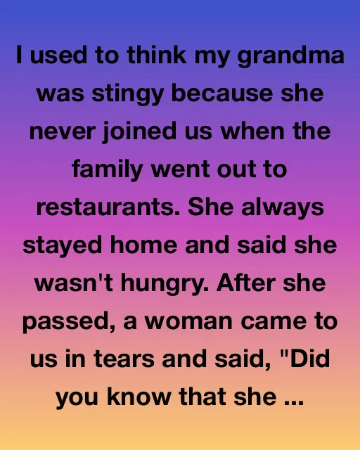 The Secret Behind Grandma’s Quiet Evenings