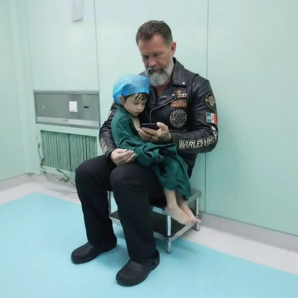 The Biker Who Became Her Angel: How an Unlikely Stranger Brought Peace to a Dying Child