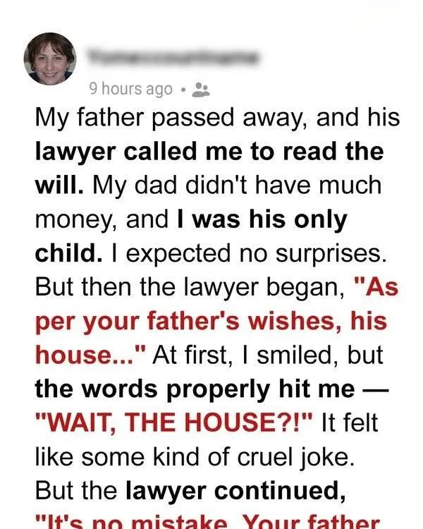 The House My Father Left Me Wasn’t Just a Home — It Was the Final Message He Never Said Out Loud