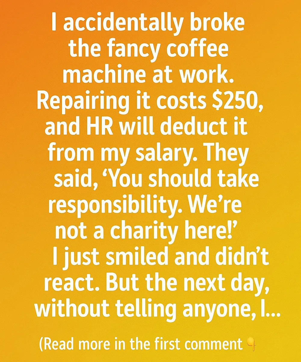 The Coffee Machine Mistake That Taught Me More About Responsibility Than Any HR Meeting Ever Could