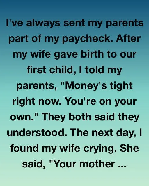 The Son Who Thought He Was Giving Everything—Until He Learned How Much His Parents Had Given in Silence