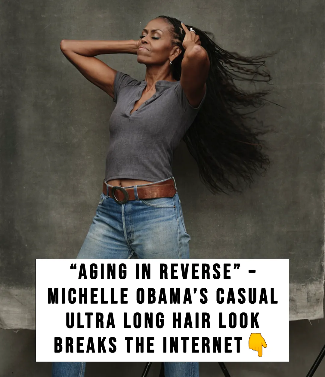 Michelle Obama Surprises Fans With Her Stunning New Ultra Long Braids