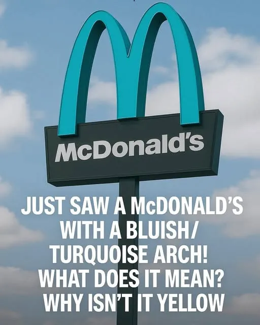 Why One McDonalds in Arizona Has Turquoise Arches Instead of Gold