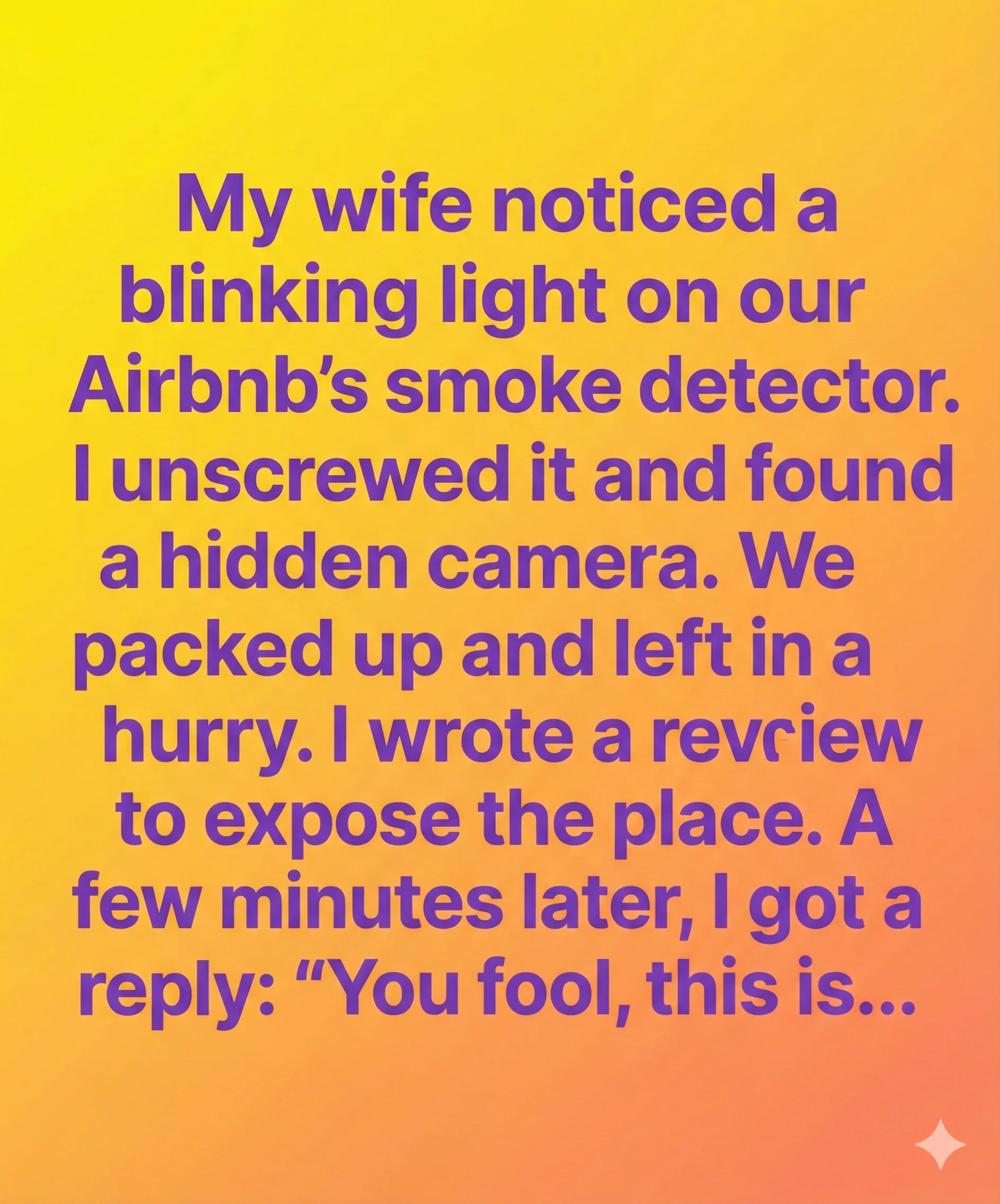 The Blinking Light Above Us The Airbnb Secret That Led Us Into Someone Else’s Grief