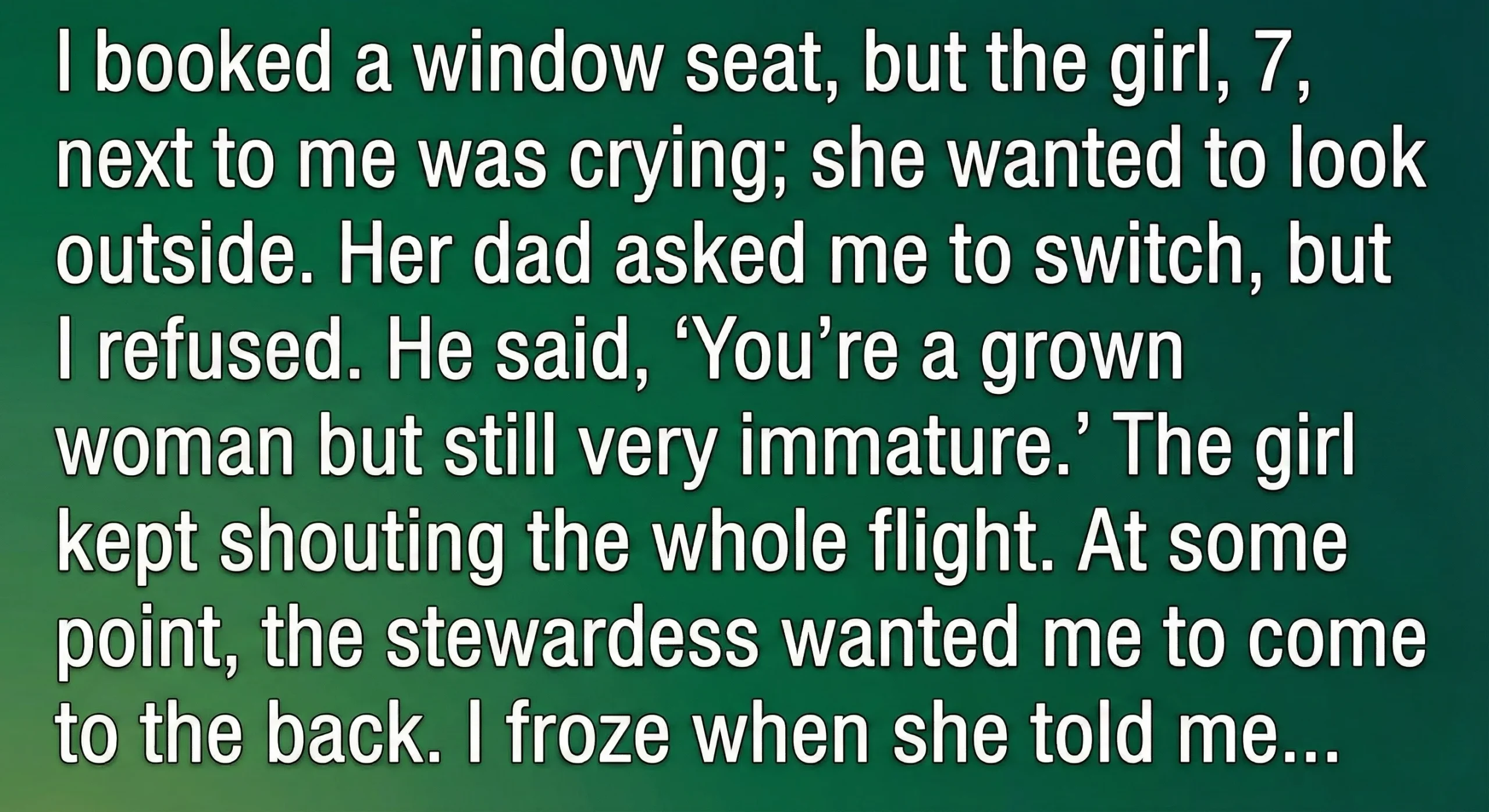The Flight That Taught Me the Quiet Power of Choosing Myself