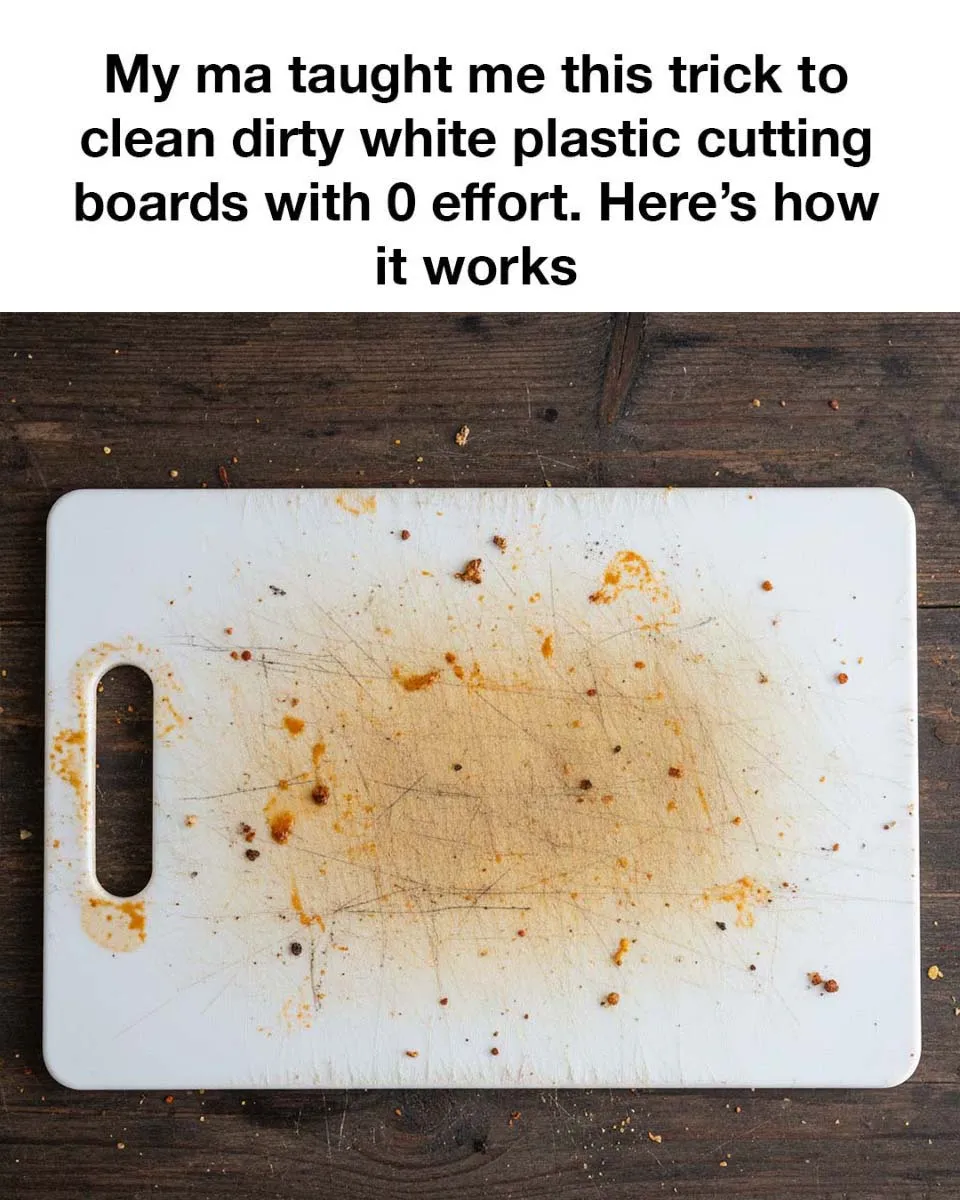 The Easy Kitchen Trick That Makes Stained Cutting Boards Look Brand New