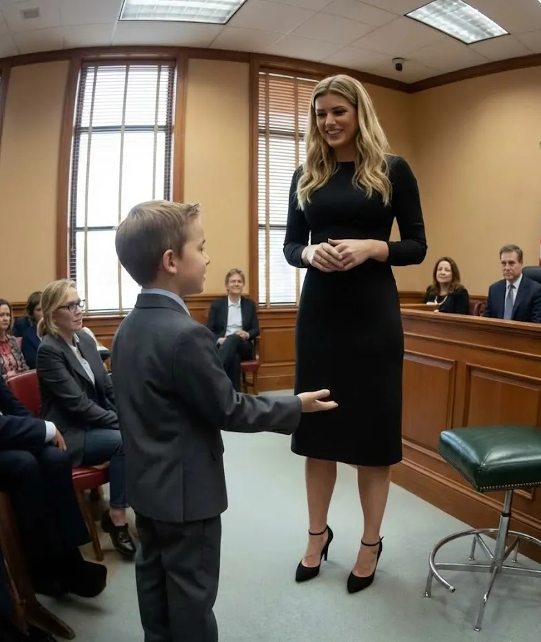 The Little Boy Who Spoke the Truth How an Eight Year Old Changed the Entire Courtroom