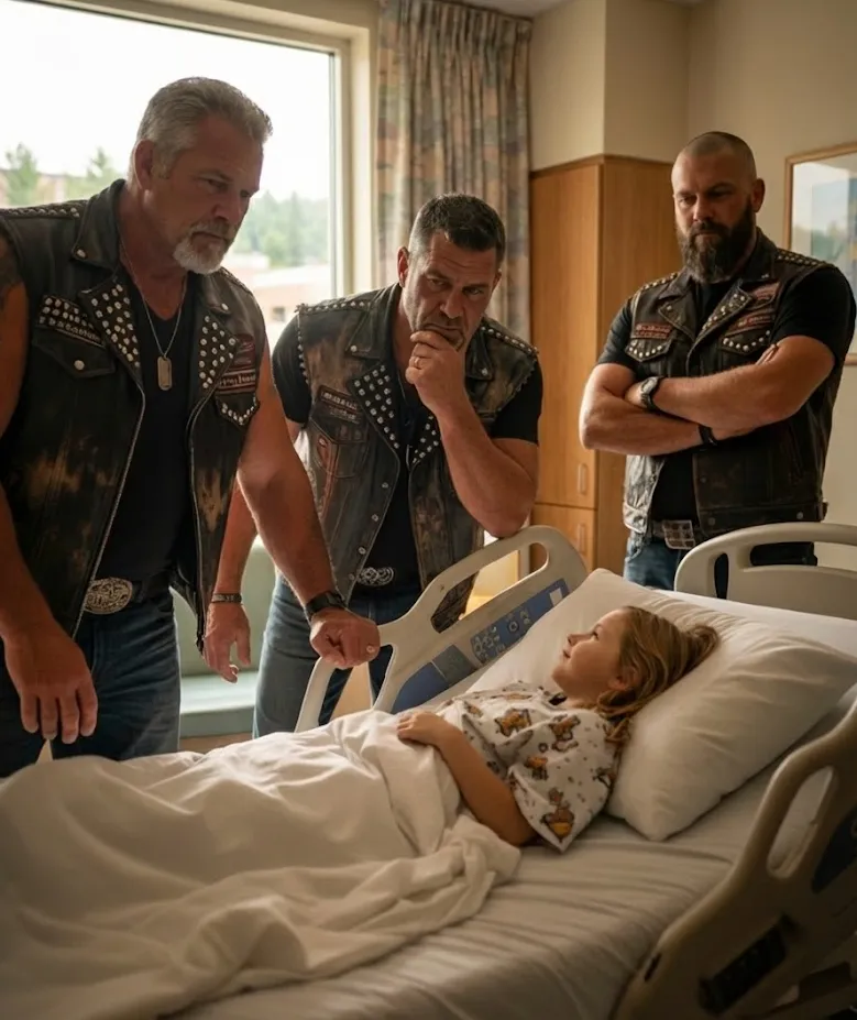 The Biker Who Became Her Shield How One Little Girl Turned Four Friends Into Heroes