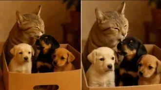 The Cat Who Carried Hope Home How One Small Act of Love Changed Everything