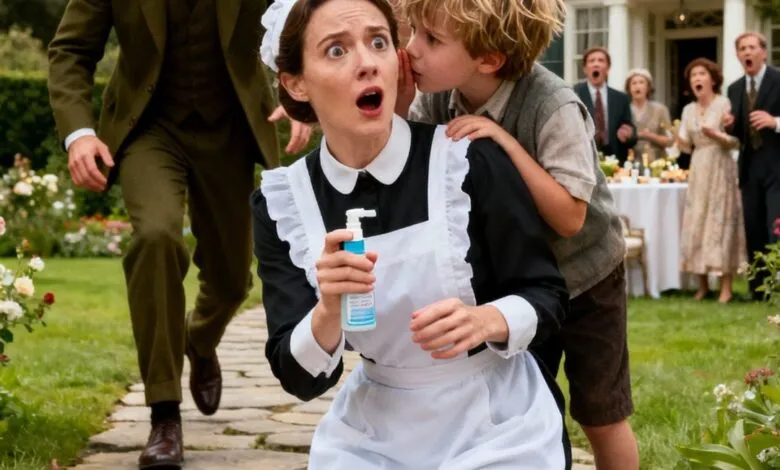 Whoever Makes My Son Speak Will Marry Me Said The Millionaire And The Employee Who Surprised Everyone