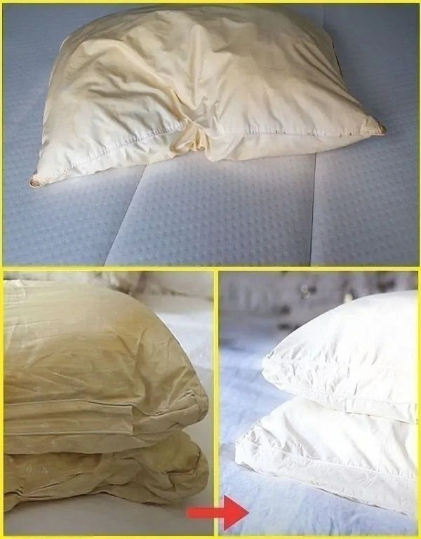 The Simple Pillow Cleaning Method That Restores Whiteness and a Fresh Cloud Soft Scent
