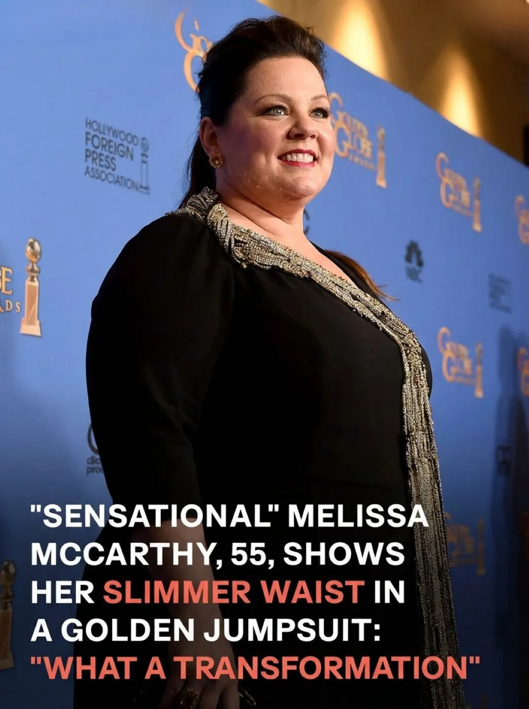 The Golden Night Melissa McCarthy Shined Brighter Than the Gala Itself