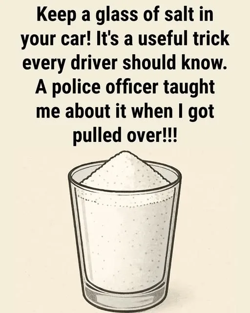 Place a Glass of Salt in Your Car and Watch This Simple Habit Change Everything