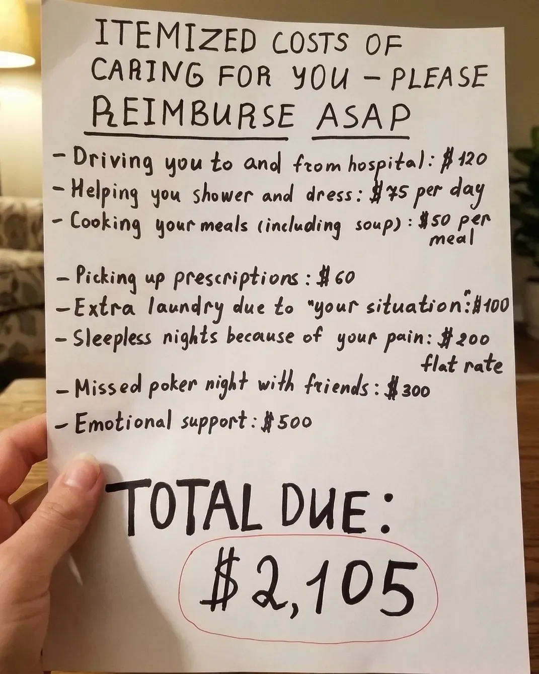 After Surgery I Found a Note That Revealed How My Husband Truly Measured Love