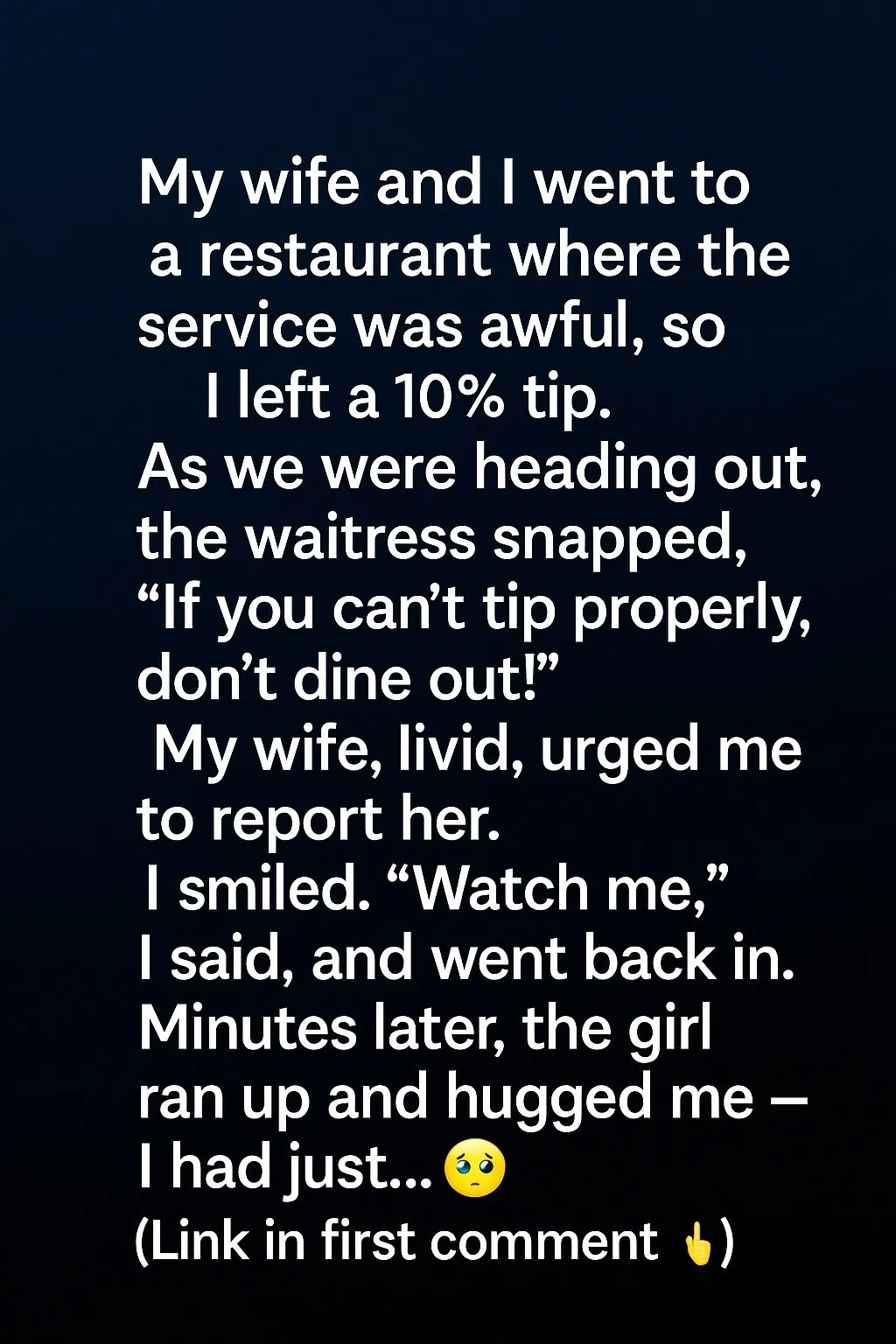 The Night a Rude Waitress Changed Everything About Compassion-