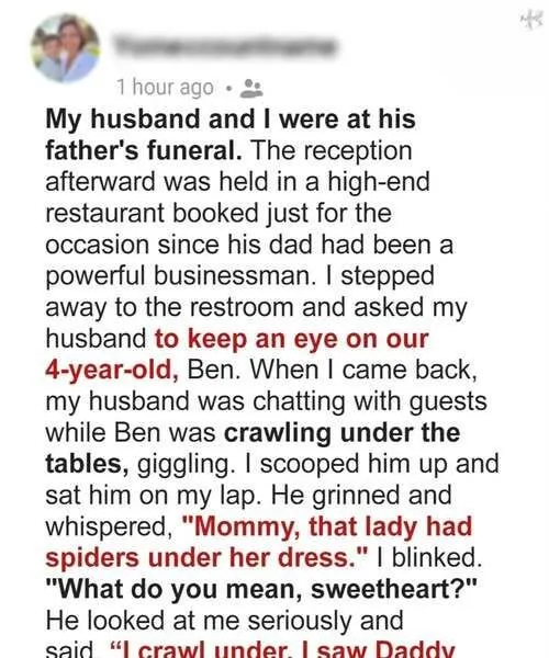 A Child’s Honest Whisper at a Funeral Revealed the Truth That Set Me Free