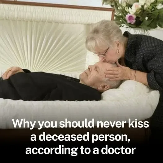 The Farewell Dilemma: Why Doctors Caution Against the Sacred Ritual of the Last Kiss