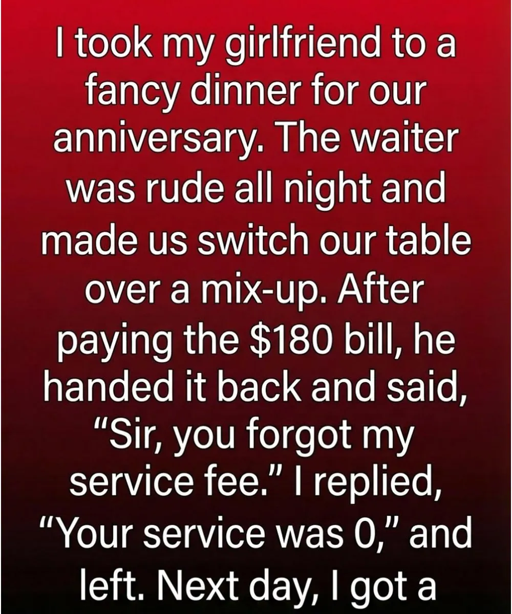 The Cost of Disrespect: How a Special Anniversary Taught the True Value of Dignity