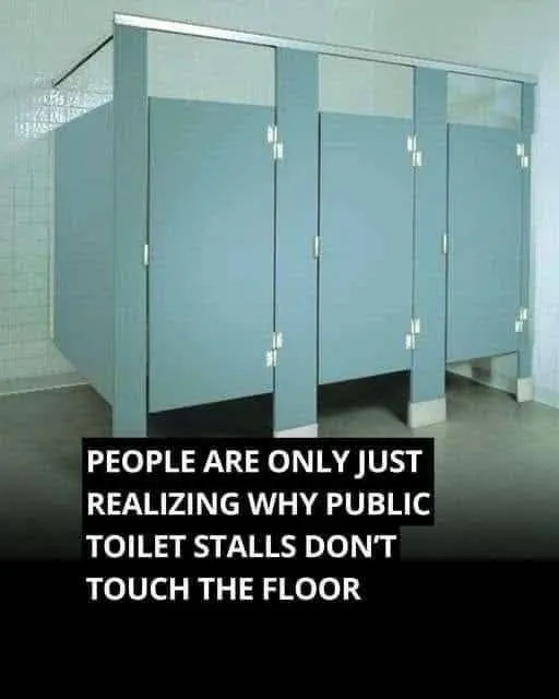 The Real Reason Public Bathroom Doors Stop Short And What They Are Quietly Designed To Do