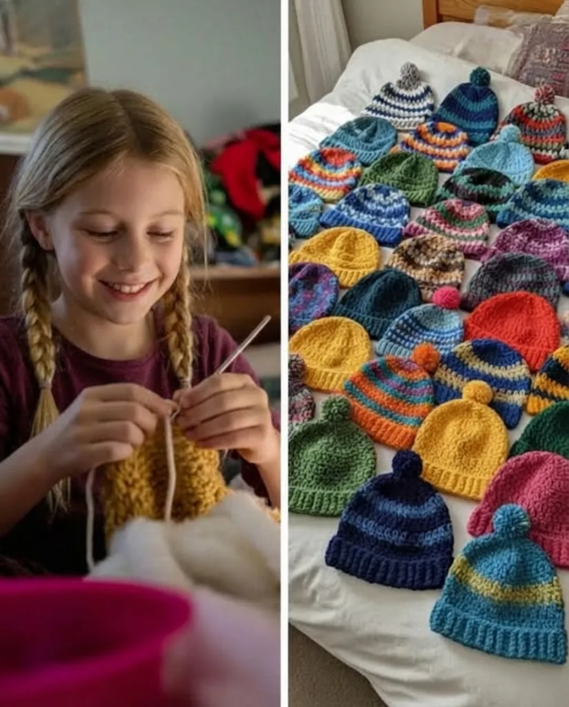 The Cruel Grandmother Who Threw Away Eighty Handmade Hats For Sick Children