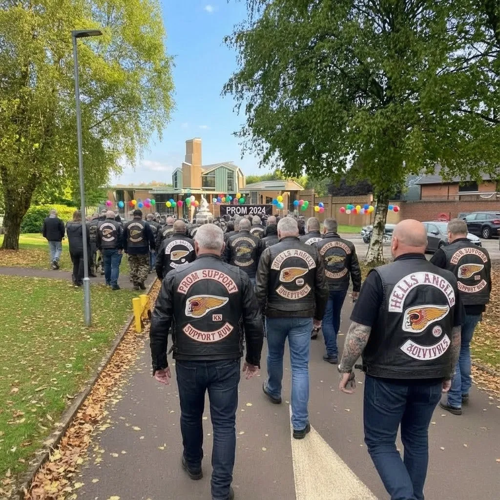 Hundreds Of Bikers Showed Up After I Posted My Disabled Son Couldn’t Go To Prom