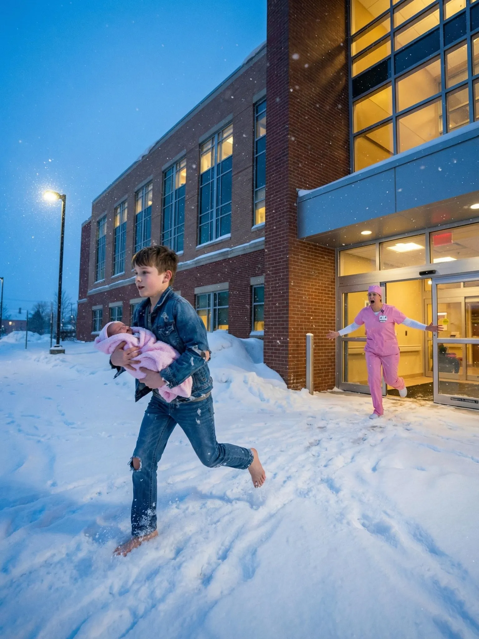 The Midnight Guardian: A Young Hero’s Sanctuary in the ER