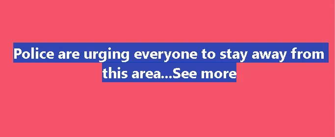 Urgent Police Orders Keep Neighbors Safe During Active Tactical Emergency Operation