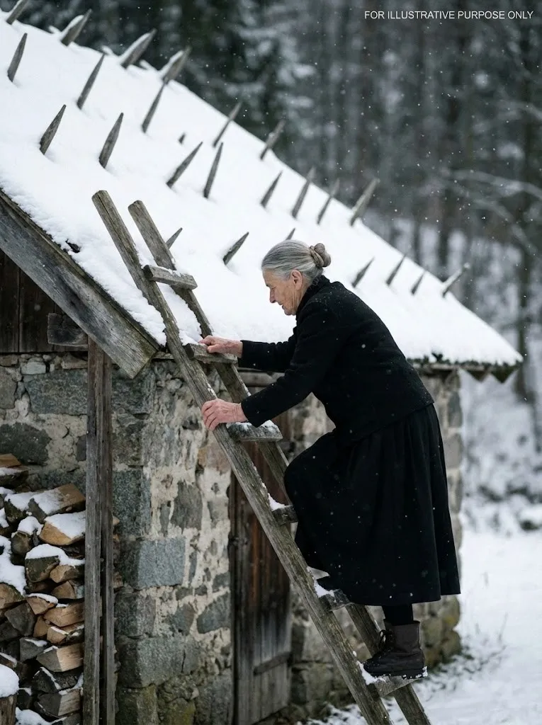 Strange Roof Stakes Proved To Be Brilliant Defense Against Winter Storms