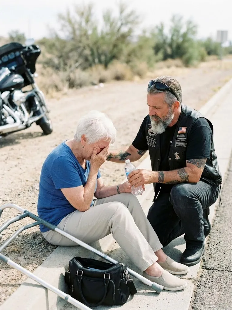 My Heartless Daughter Abandoned Me Until A Motorcycle Rider Brought Me Home