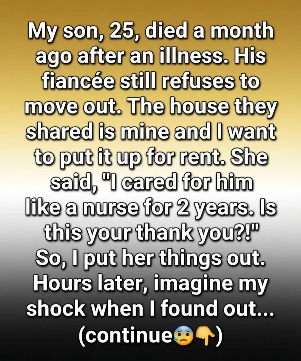 Grieving Father Learns Touching Truth After Forcing Late Sons Fiancée Out