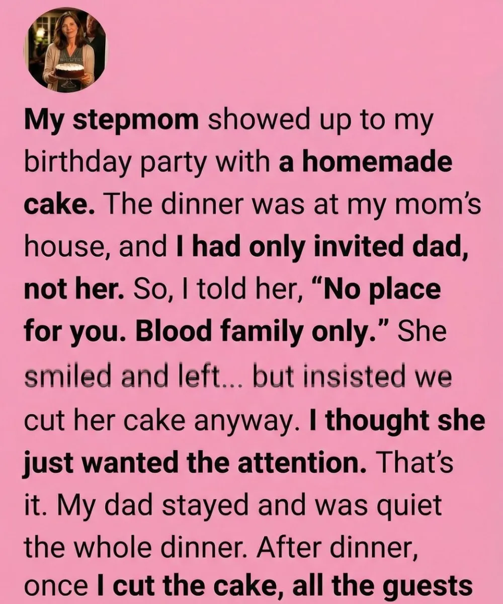 Secret Message Found In Homemade Birthday Cake Heals Longstanding Family Divide