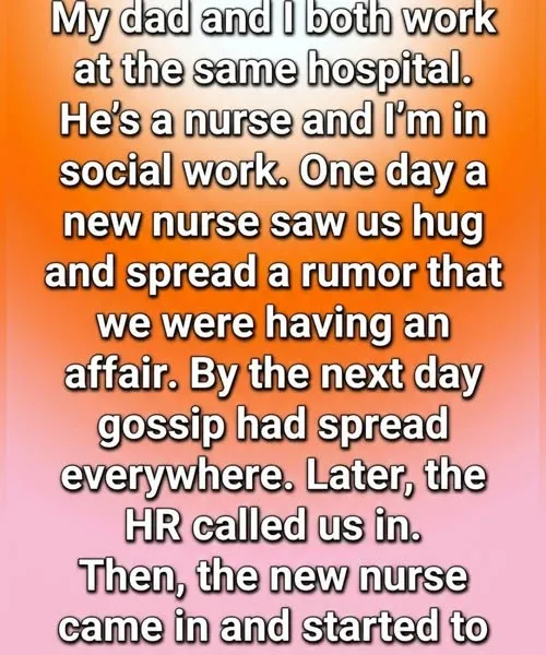 Innocent Hallway Hug Creates A Massive And Unexpected Hospital Workplace Scandal