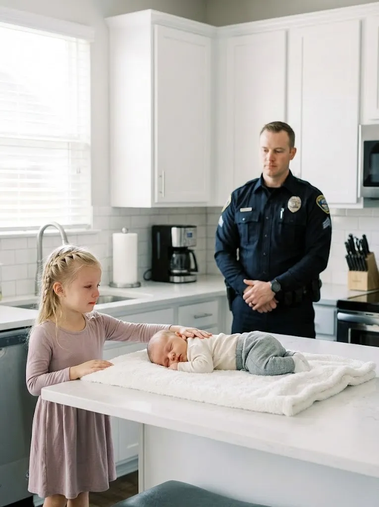 Brave Seven Year Old Girl Calls Help To Save Fading Baby