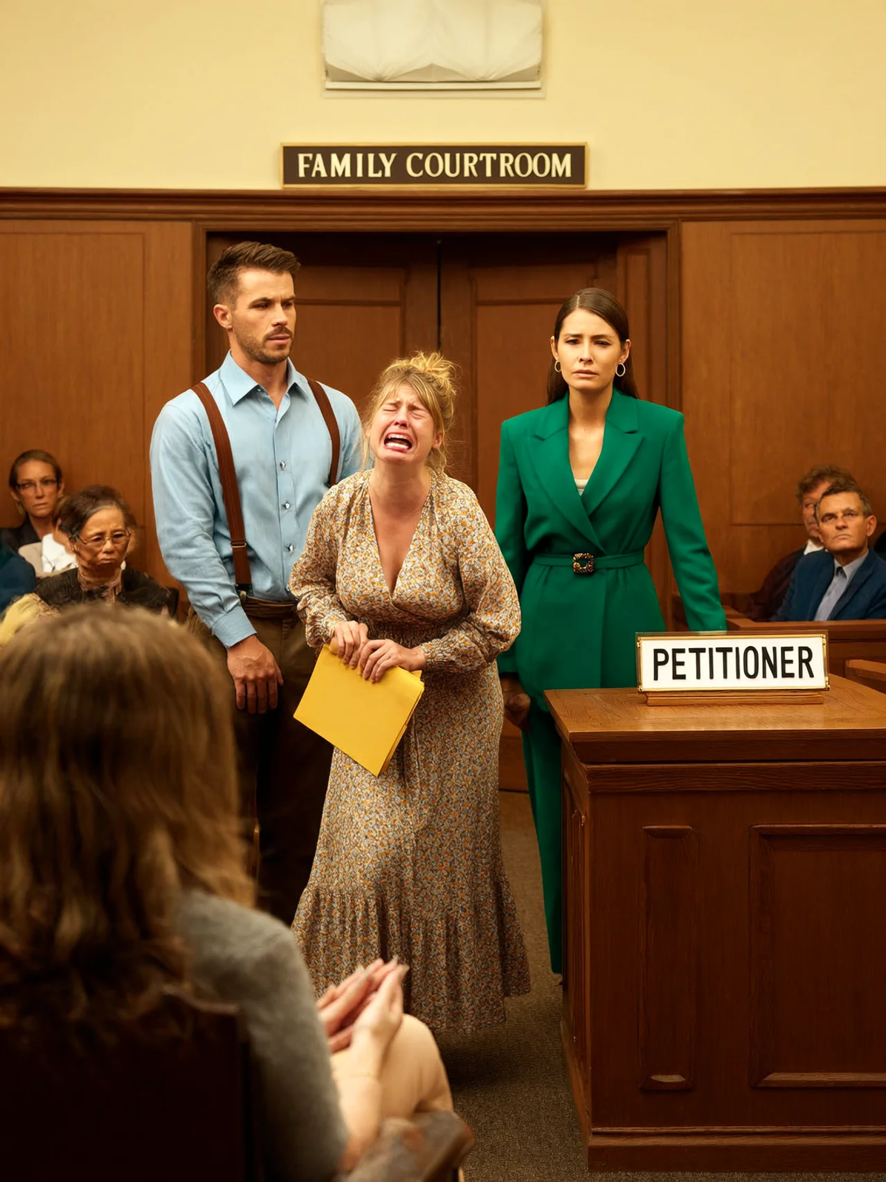 Pregnant Wife Faces Cruel Husband Until An Unexpected Judge Takes Control