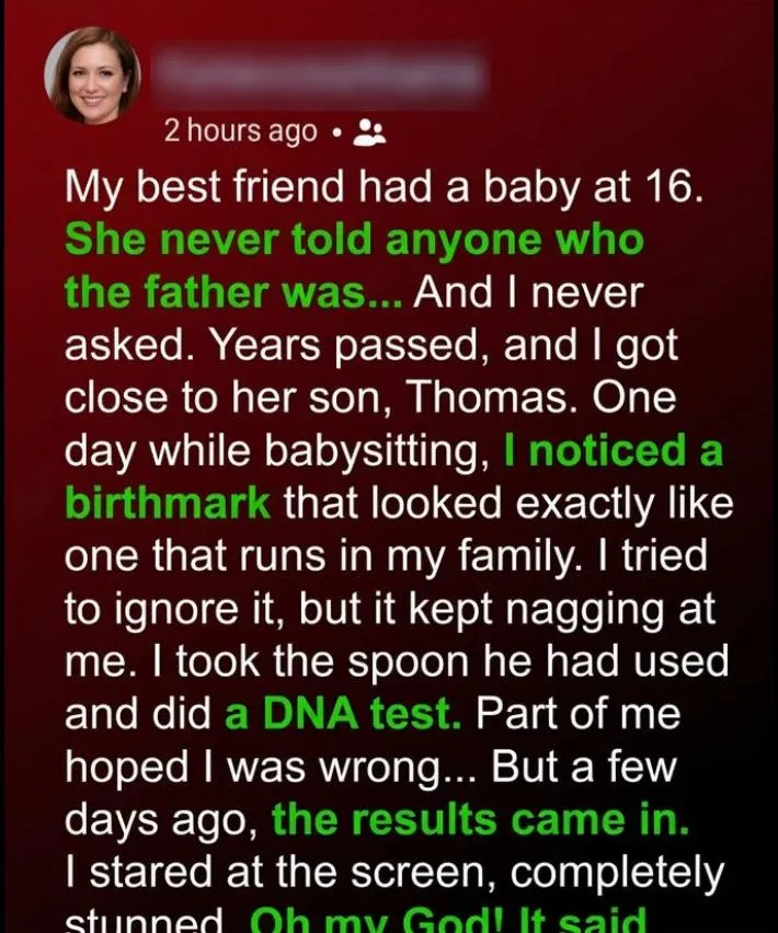 Discovering The Hidden Family Connection Behind A Very Unique Childhood Birthmark