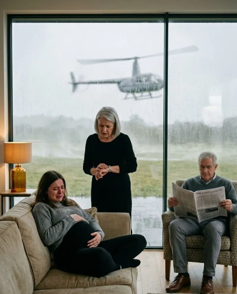 Heartless Parents Ignored My Labor Until My Husband Sent An Emergency Helicopter