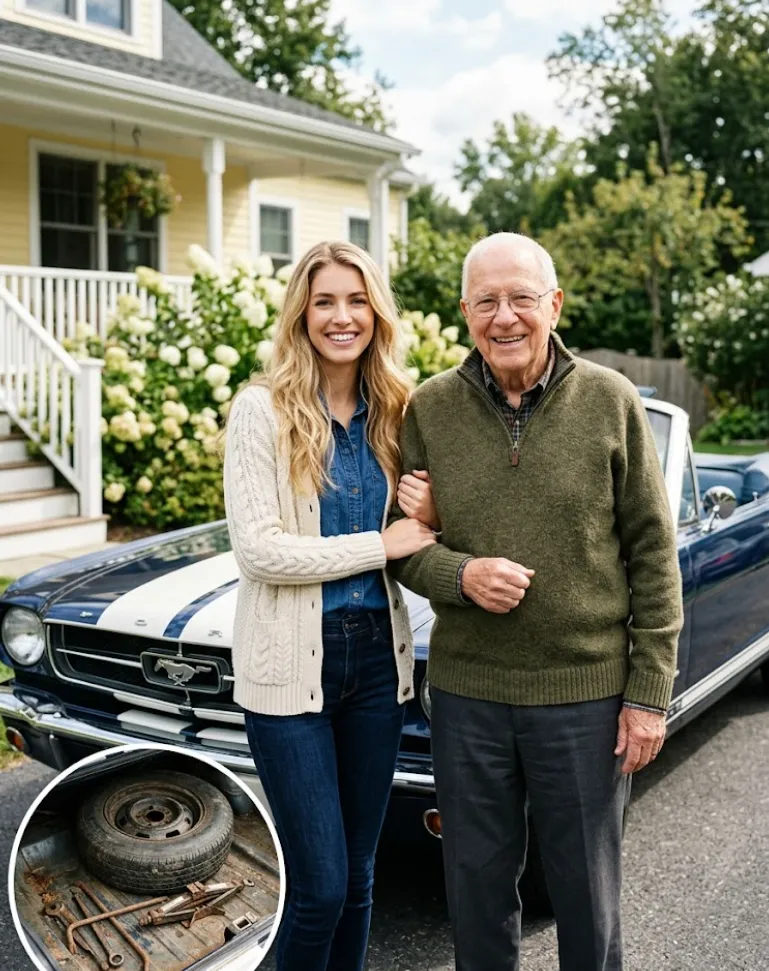 Stepmother Sells Classic Shelby Until Hidden Spare Tire Secrets Change Everything