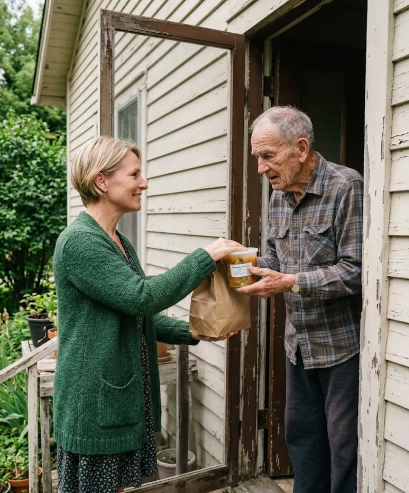 How Feeding A Bitter Elderly Neighbor Unlocked An Astonishing Secret Inheritance