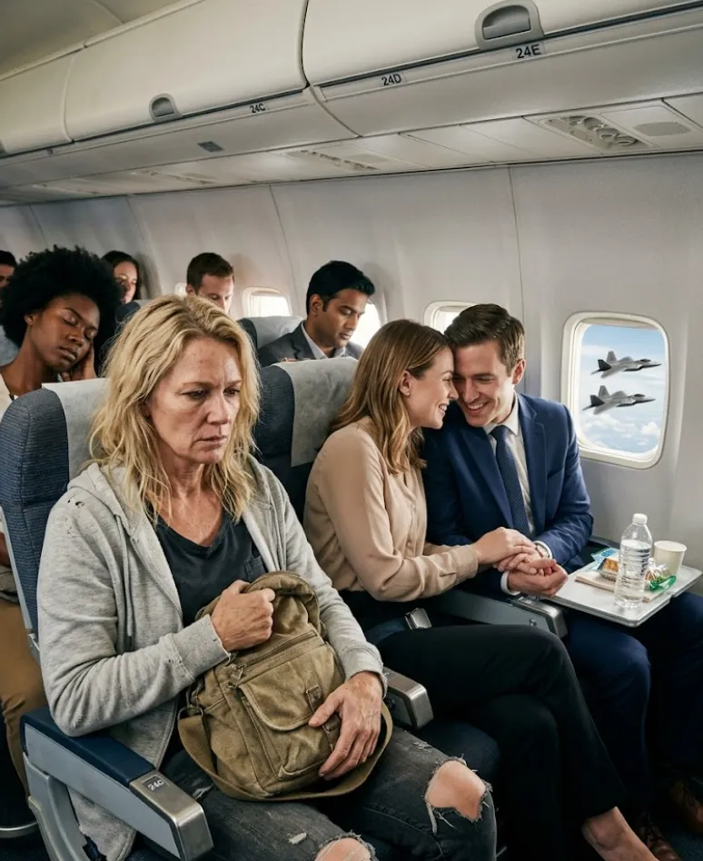 Arrogant Passengers Mock A Quiet Woman Before Fighter Jets Appear Outside