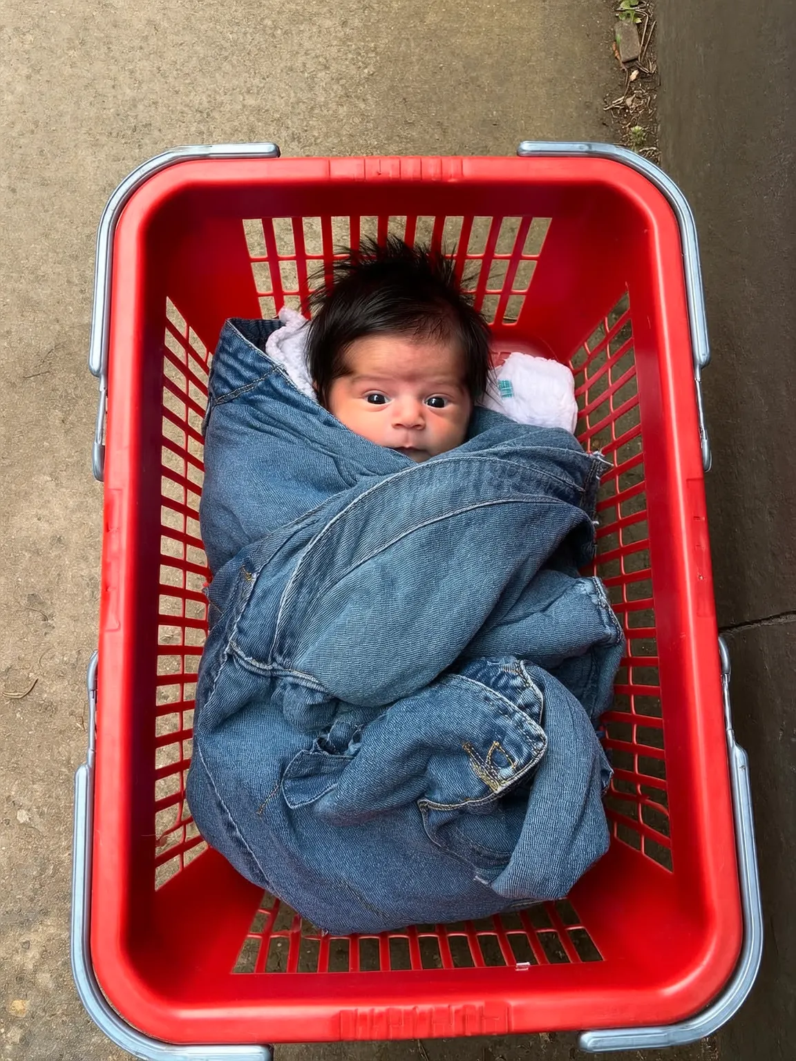Mysterious Baby Wrapped In A Familiar Jacket Left On My Porch