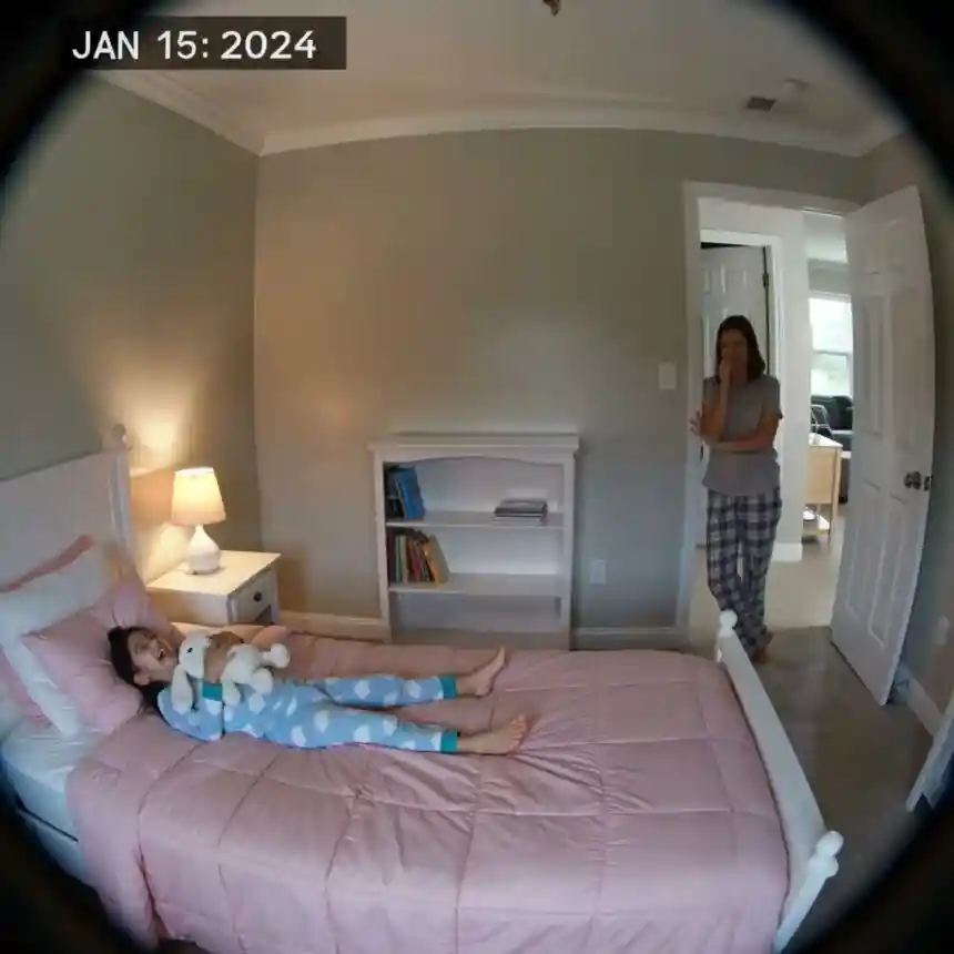 Bizarre Midnight Camera Alerts Lead Mother To Hidden Bedroom Floorboard Hatch