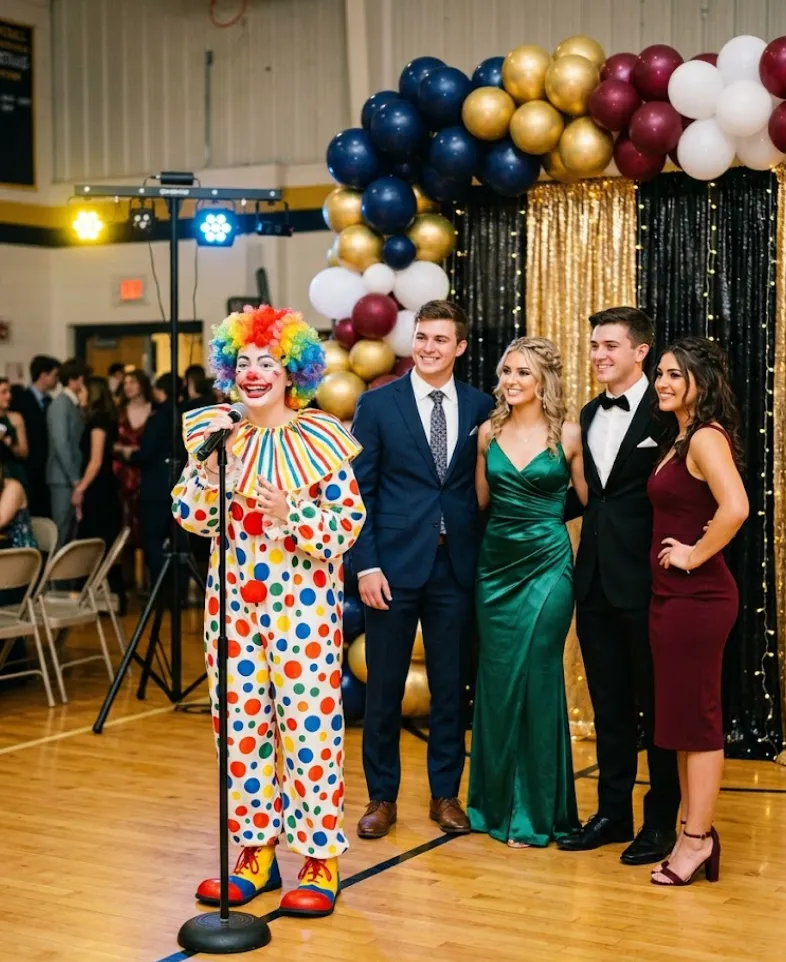 Students Dressed As Clowns For Graduation Revealing My Late Daughters Secret