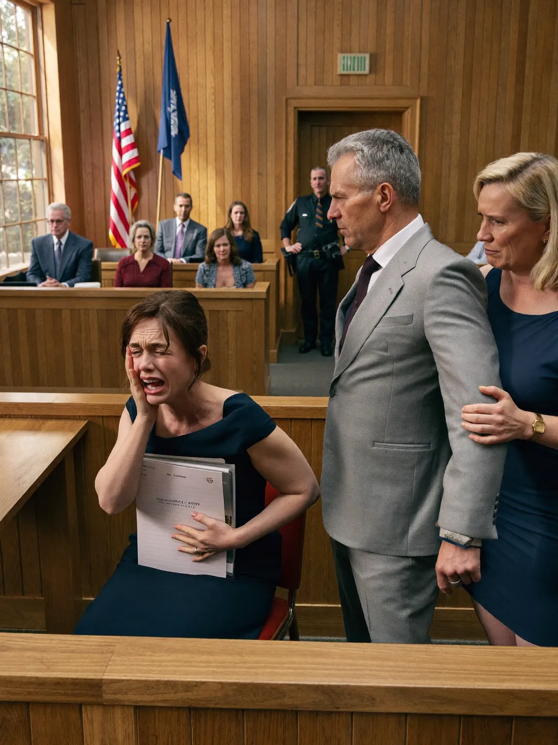 Pregnant And Alone In Court I Watched My Husband Lose Everything