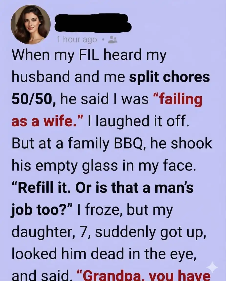 What Happened When My Daughter Refused To Serve Her Grandfather Drinks