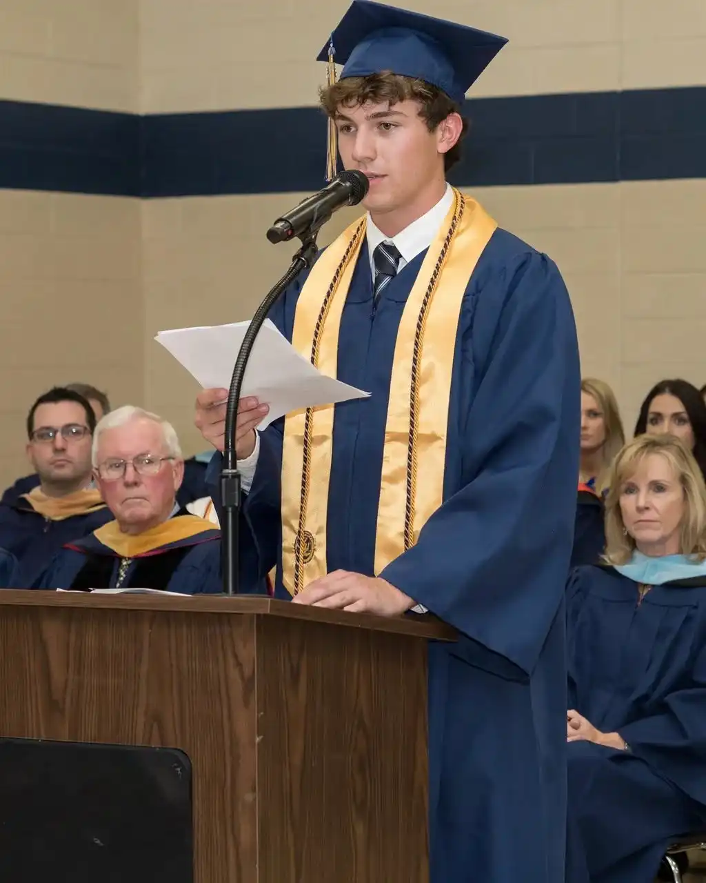 Valedictorian Son Halts Graduation Speech To Reveal His Stepfather Kept Crucial Secrets